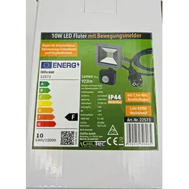 ChiliTec LED Aussenstrahler IP44 inkl. 1,5 m Kabel grau/schwarz