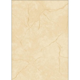 Sigel Struktur Kunstdruckpapier granitbeige, A4, 90g/m2, 100 Blatt (DP638)