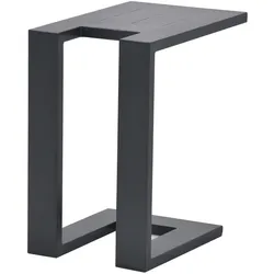 CLEMENTO U-Side Beistelltisch Aluminium Anthrazit Wetterfest