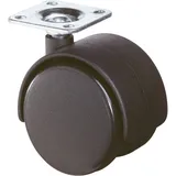 BS Rollen Kunststoffdoppelrolle Rad-Ø 50 mm 40 kg - F75.050.PL