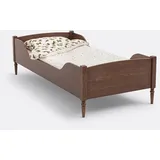 Kinderbett Clea Mit Lattenrost 90 x 190 cm Nussbaumfarben 90 x 190 cm