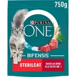 Purina One Bifensis Sterilcat Rind 800 g