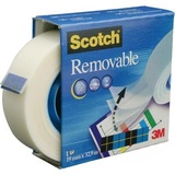 Scotch Removable Klebefilm matt 19,0 mm x 33,0 m Transparent