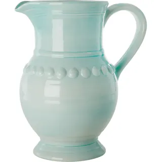RICE Keramik Kanne XL, 38 cm, Ø 21,5 cm, 7,9 L, hellblau