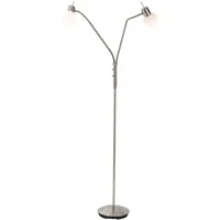 Nowa Stehlampe Standleuchte Wohnzimmerleuchte LED Spots beweglich 2 Flammig