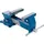 BGS Schraubstock Stahl 150 mm blau geschmiedet