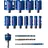Bosch Lochsäge-Set 20/22/25/32/35/40/44/51/60/68/76 mm 15-tlg.