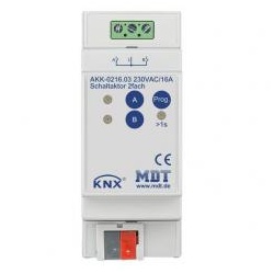 MDT Schaltaktor AKK-0216.03 2TE REG, 230VAC, 16A