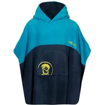 TROLLKIDS Badeponcho Kvalvika Surf Blau 98