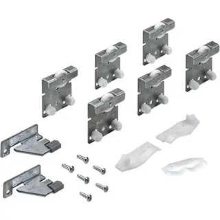 Hettich Schiebetürbeschlag Top Line 27 3-türig Komplett-Set 25kg DIN L/R