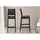 CLP Barhocker Maya 105 x 45 x 51 cm Schwarz