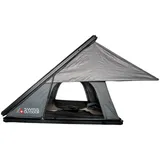 Swiss Outdoor Dachzelt ROOFI-1B, Personen: 2 (Set), Teleskopleiter, praktische Taschen zur Aufbewahrung von Zubehör grau
