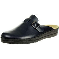 Rohde Neustadt-H Schuhe Herren Sandalen Pantoletten Leder Clogs, Größe:41 EU, Farbe:Blau