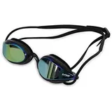 Vector X Schwimmbrille Viva 620M Schwimmbrille mit Spiegeln Für Männer & Jungen, (Verkaufspaket: Schwimmen Spiegelbrille, Anti-Fog & UV-Schutz, Für professionelle Schwimmer), Design für Haltbarkeit und Komfort schwarz