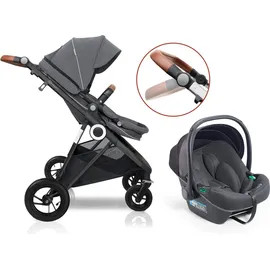 BabyGO Halime Air grau/schwarz