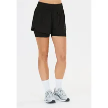 Endurance Less 2in1 Shorts Damen Schwarz 36