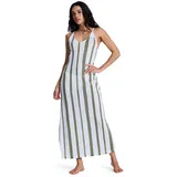 Roxy Strandkleid Grün/Weiß 34