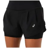 Asics Road 2-n-1 3.5in Short schwarz