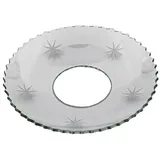 Wiedemann Kerzenmanschette Sterne Glas