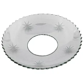 Wiedemann Kerzenmanschette Sterne Glas