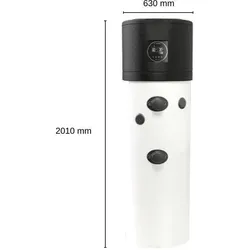 Bosch Warmwasser-Wärmepumpe CS5001 Compress 5000 DW 260 C Warmwasserbereitung 260 L