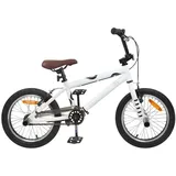 vidaXL BMX 16 Zoll RH 0 cm weiß
