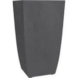 Pflanzen Kölle Diva Basalt 43,5 x 43,5 x 78,2 cm Grau