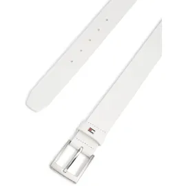 Tommy Hilfiger Gürtel Leder 3,5 cm breit weiß 115