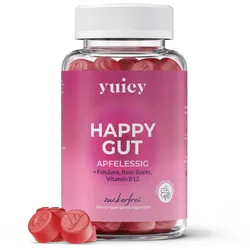 yuicy® Happy Gut Stoffwechsel Beschleunigen & Abnehmen 60 St