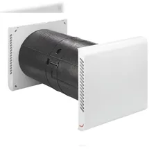 Zehnder Dezentrales Lüftungsgerät ComfoSpot 50 Außenwandhaube Kunststoff