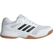 adidas Speedcourt IN Herren Cloud White/Core Black/Gum 45 1/3