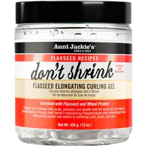 Aunt Jackie's Don't Shrink Flaxseed Elongating Curling Gel, 15 oz by Aunt Jackies