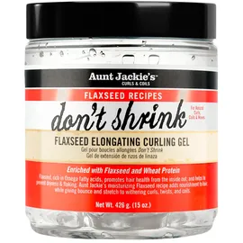 Aunt Jackie's Don't Shrink Flaxseed Elongating Curling Gel, 15 oz by Aunt Jackies