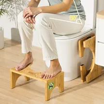 OEM Toilettenhocker Bambus 18 x 0 x 0 cm Natur