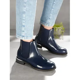 Heine Stiefelette in braun-leo | Gr.: 38