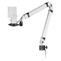 Mars Gaming MMIC-XT, Professionelles High Definition 192Khz 24-bit Studiomikrofon, Kugelarm, Anti Shock Mount, Pop Filter Metallgitter, Schwarz