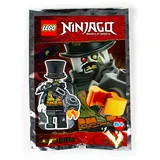 LEGO Ninjago Eisenbaron Minifigur mit Zylinder und krasser Klaue