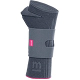 medi Manumed active Handgelenkbandage rechts | silber | Größe I | Kompressionsbandage zur Stabilisierung des Handgelenks