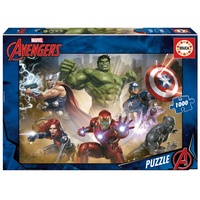 Educa Avengers 1000 Teile für Erwachsene | Marvel The 1000 Teile Puzzle für Erwachsene und Kinder ab 14 Jahren, Superhelden