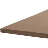 BettwarenShop Topper-Spannbettlaken Jersey-Elasthan 140 x 200 - 160 x 220 cm taupe-grau