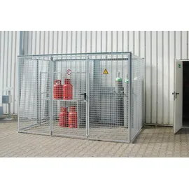 Bauer Südlohn Gasflaschen-Container 48 Flaschen