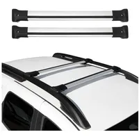 Omtec Dachträger Gepäckträger für Dacia Duster 2018-2024 Relingträger Aluminium