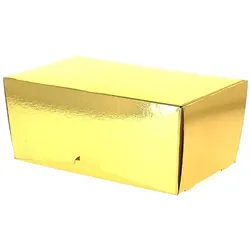 MONOUSO - Box für Süßwaren gold 15x9x6,5cm (100 Stück)