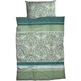 Traumschlaf Verena ornamental Grün 155 x 220 cm + 80 x 80 cm