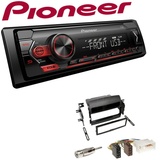 Pioneer 1-DIN Autoradio USB AUX Android Einbauset für Hyundai Sonata 2005-2008