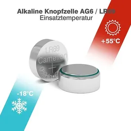 Camelion AG6 Knopfzelle 10 St.