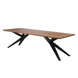 Musterring Esstisch 100 x 76 x 220 cm schwarz
