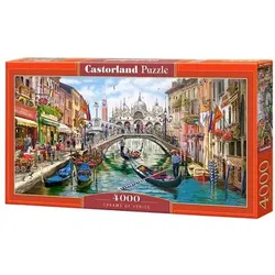 CASTORLAND C-400287-2 Charms of Venice, Puzzle 4000 Teile