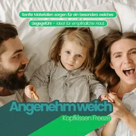 BestLivings Kopfkissen Freeze 40 x 80 cm Weiß