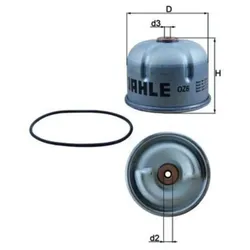 Ölfilter MAHLE OZ 6D für Land Rover Ford Discovery II Defender Station Wagon